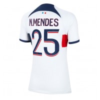 Maglie da calcio Paris Saint-Germain Nuno Mendes #25 Seconda Maglia Femminile 2023-24 Manica Corta